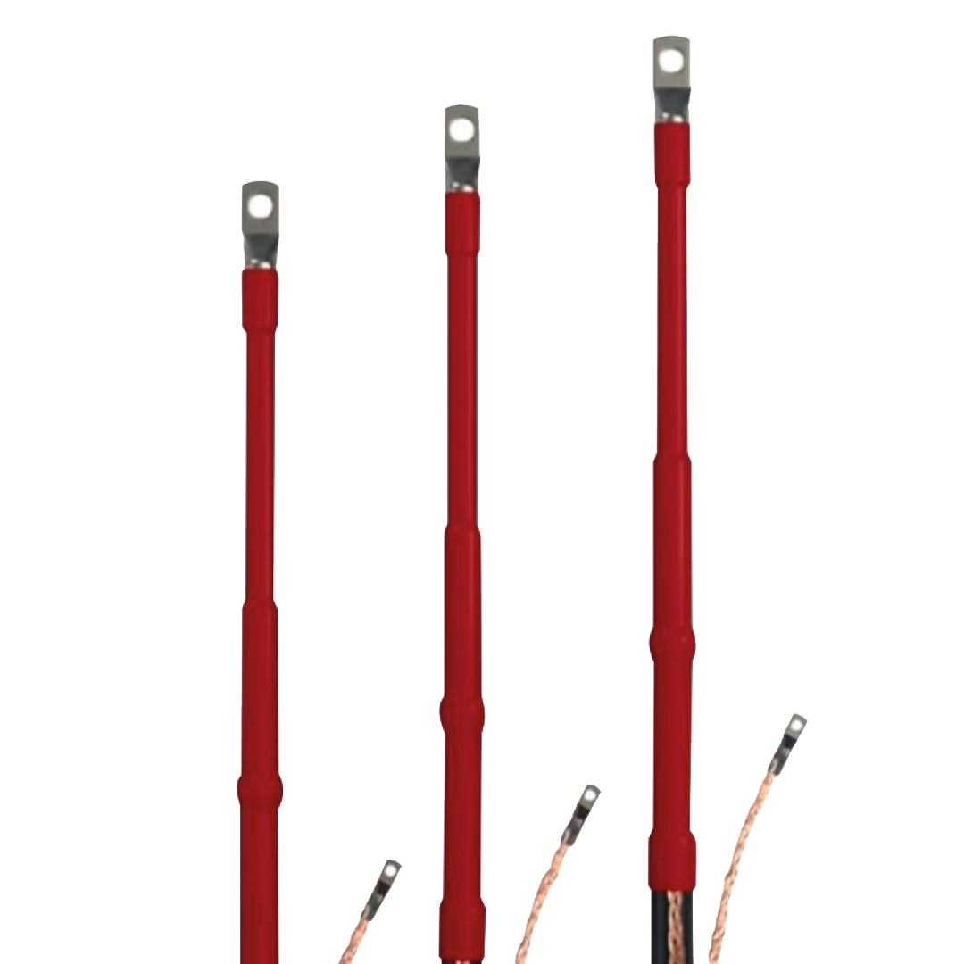 Instalación de mufa interior 15 kV en cable de media tensión.